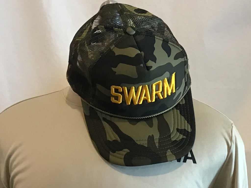 SWARM Camo Foam Trucker Hat