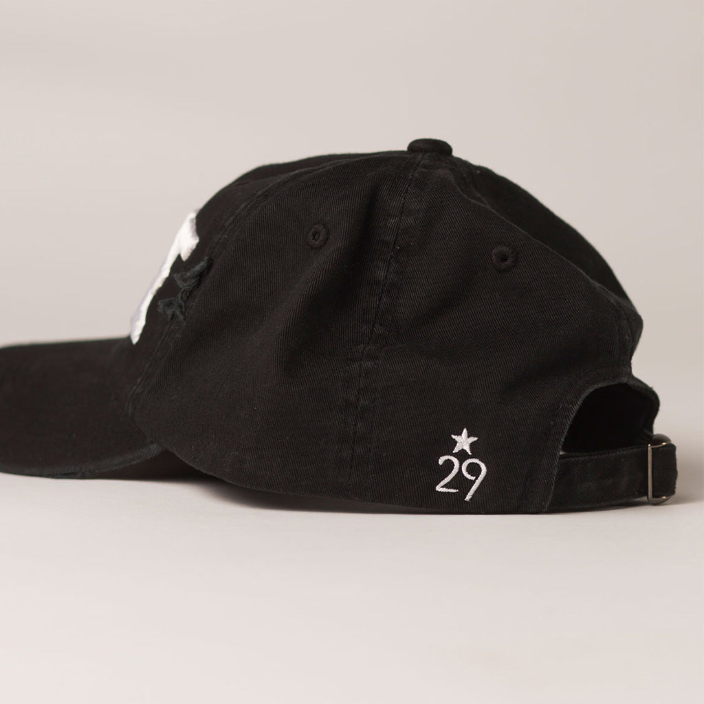 West Virginia Men's Adjustable Baseball Cap - Wave Pattern Design